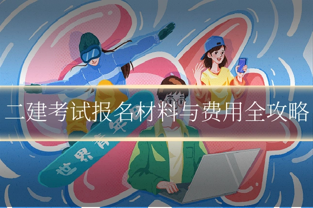 二建考试报名材料与费用全攻略
