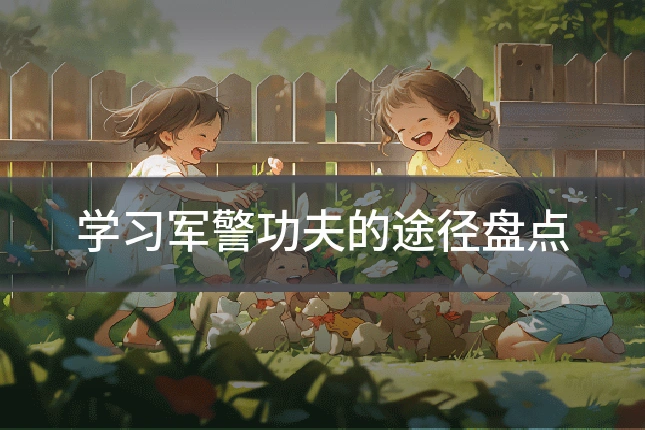 学习军警功夫的途径盘点