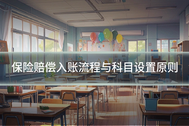 保险赔偿入账流程与科目设置原则