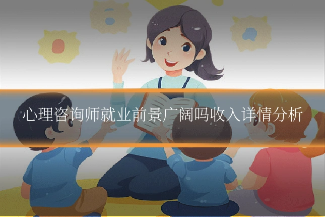 心理咨询师就业前景广阔吗收入详情分析