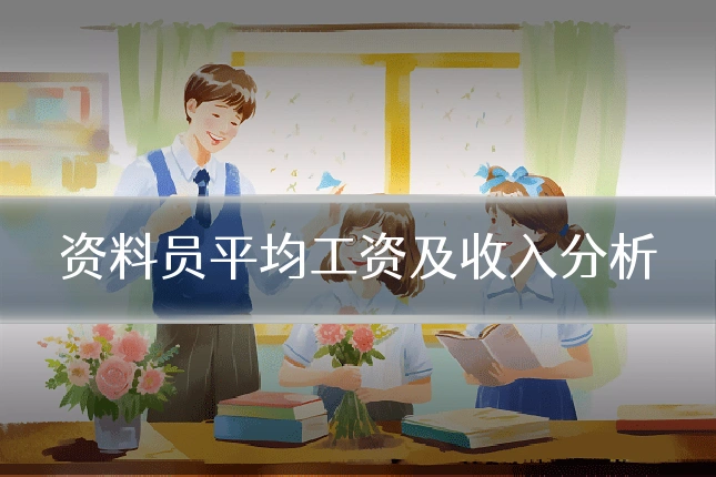 资料员平均工资及收入分析