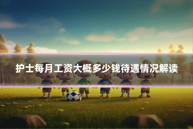 护士每月工资大概多少钱待遇情况解读