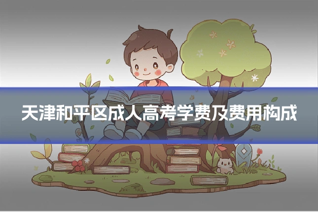 天津和平区成人高考学费及费用构成