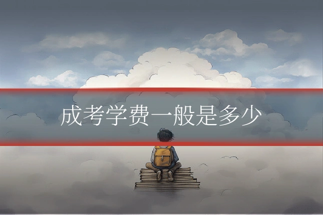 成考学费一般是多少