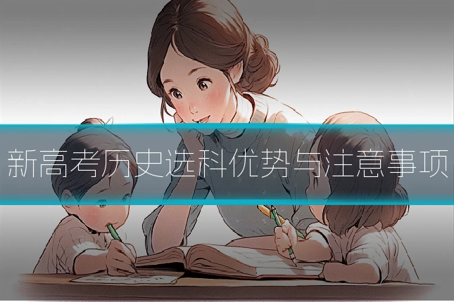 新高考历史选科优势与注意事项