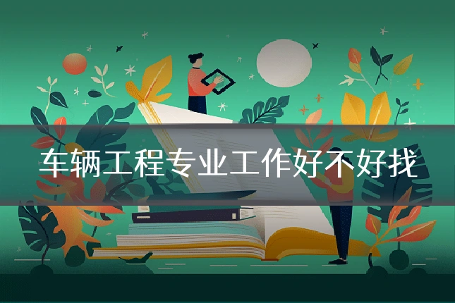 车辆工程专业工作好不好找