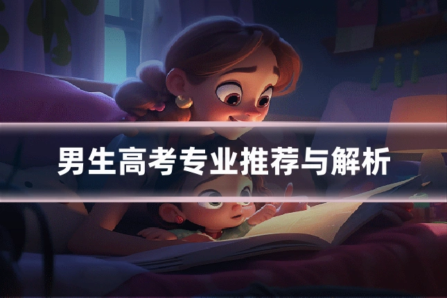 男生高考专业推荐与解析