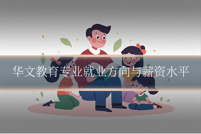 华文教育专业就业方向与薪资水平