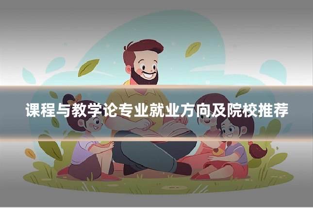 课程与教学论专业就业方向及院校推荐