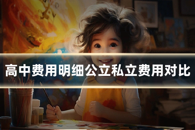 高中费用明细公立私立费用对比