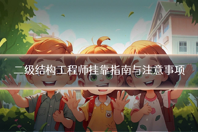 二级结构工程师挂靠指南与注意事项