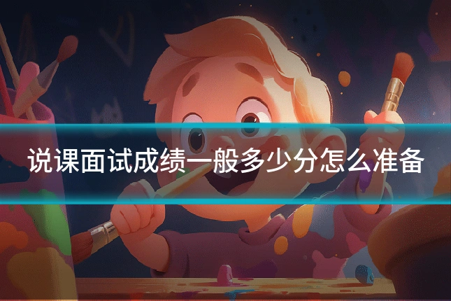 说课面试成绩一般多少分怎么准备