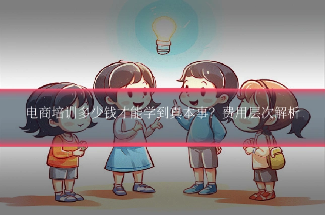 电商培训多少钱才能学到真本事?费用层次解析