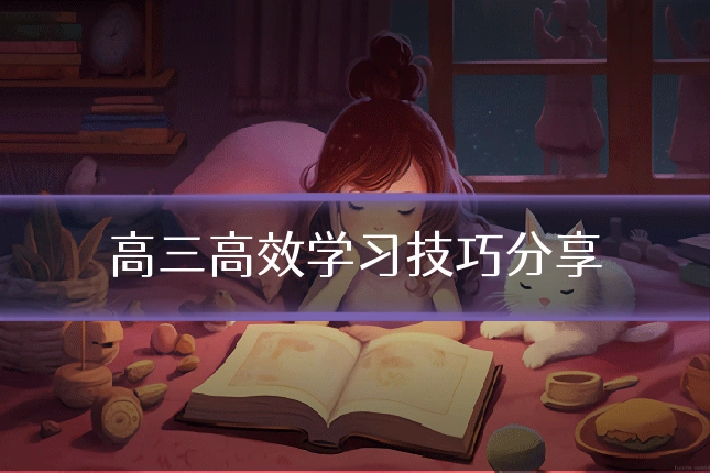 高三高效学习技巧分享