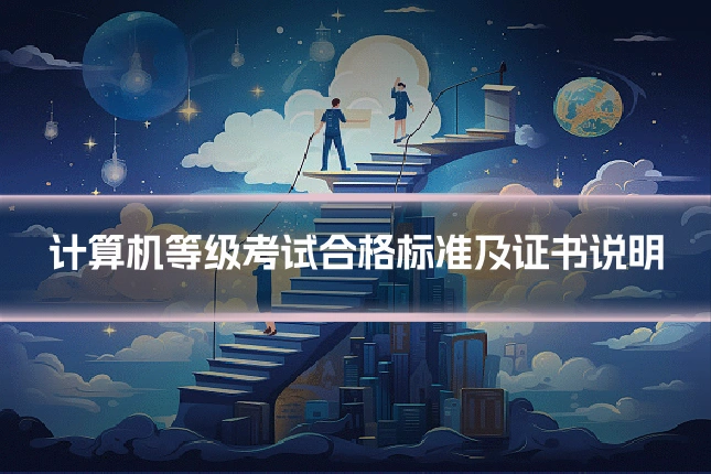 计算机等级考试合格标准及证书说明