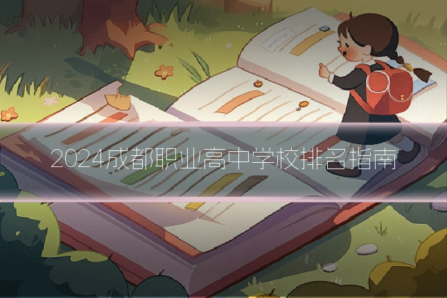2024成都职业高中学校排名指南