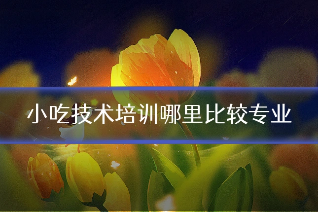 小吃技术培训哪里比较专业