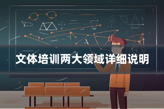 文体培训两大领域详细说明