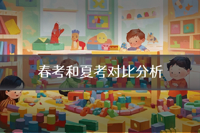 春考和夏考对比分析