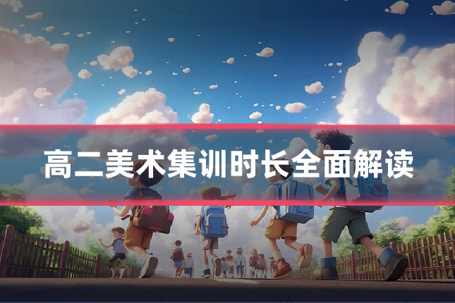高二美术集训时长全面解读