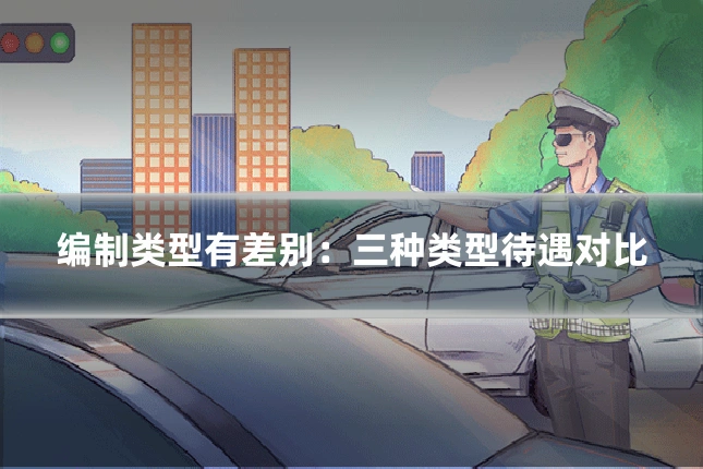 编制类型有差别:三种类型待遇对比