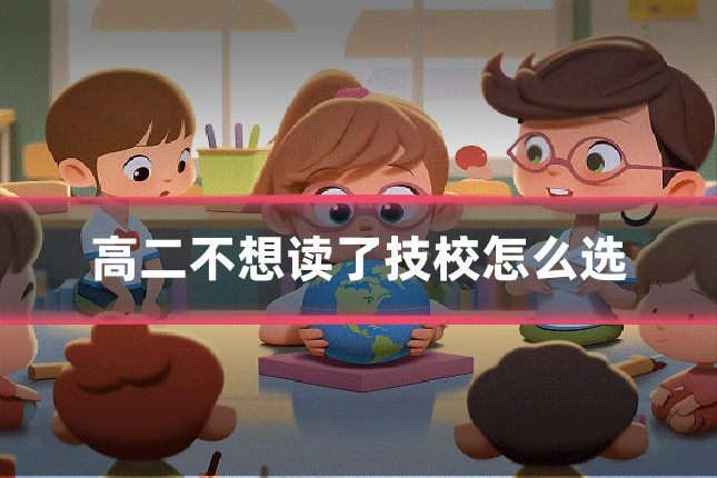 高二不想读了技校怎么选