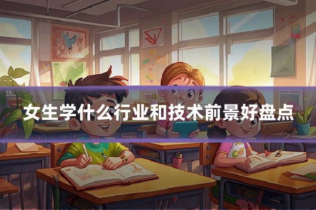 女生学什么行业和技术前景好盘点