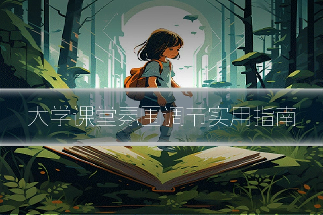 大学课堂氛围调节实用指南