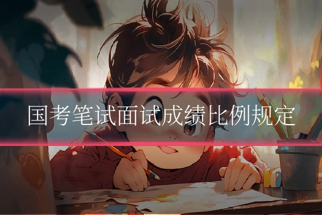 国考笔试面试成绩比例规定