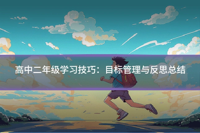 高中二年级学习技巧:目标管理与反思总结