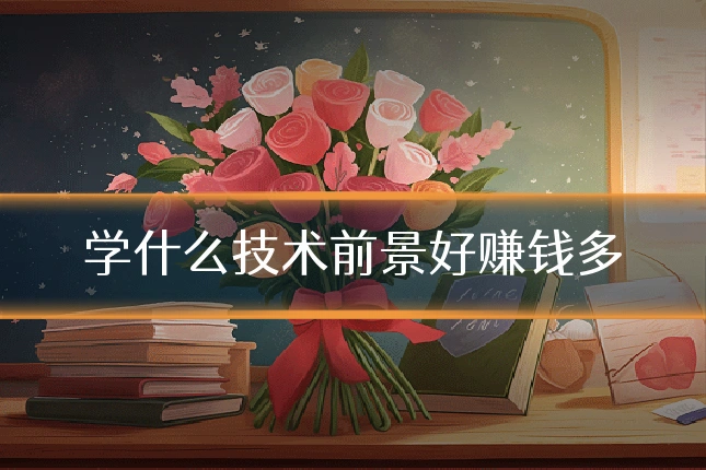 学什么技术前景好赚钱多