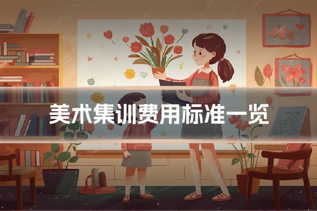 美术集训费用标准一览