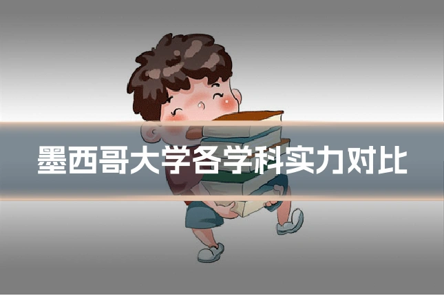 墨西哥大学各学科实力对比