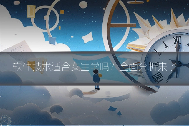软件技术适合女生学吗？全面分析来了