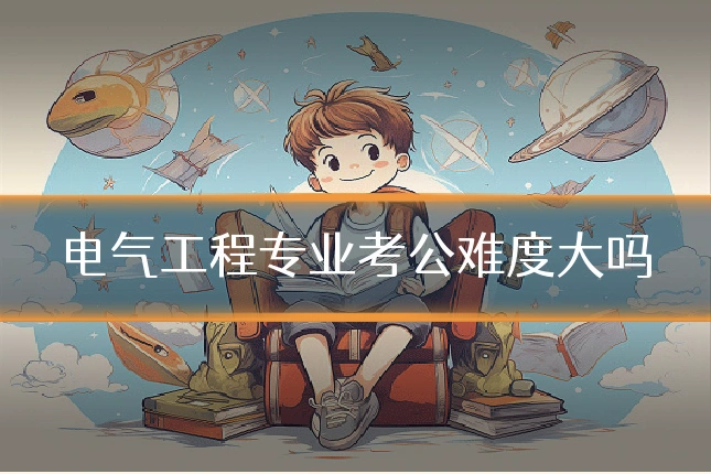 电气工程专业考公难度大吗