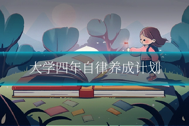 大学四年自律养成计划