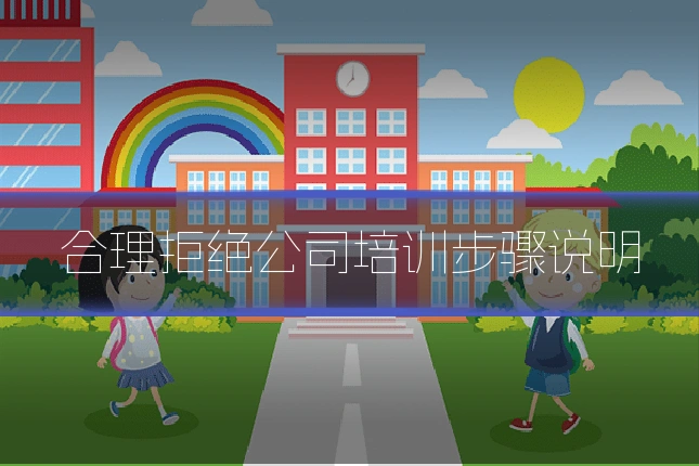 合理拒绝公司培训步骤说明