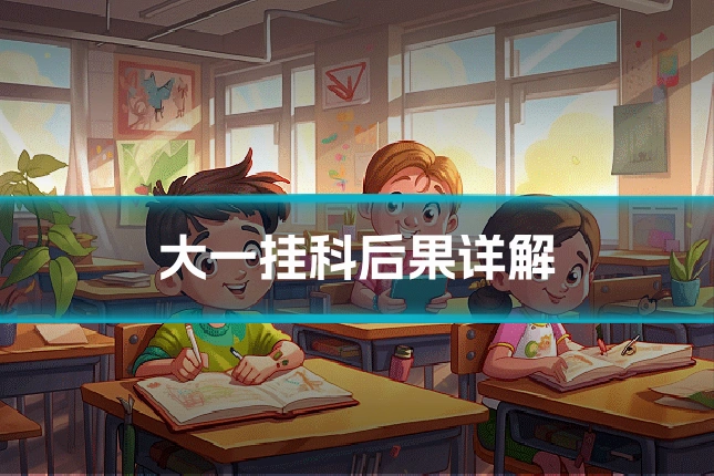 大一挂科后果详解