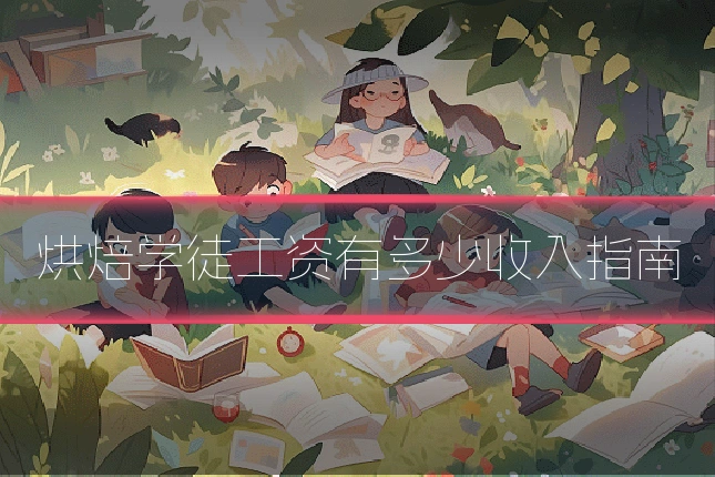 烘焙学徒工资有多少收入指南