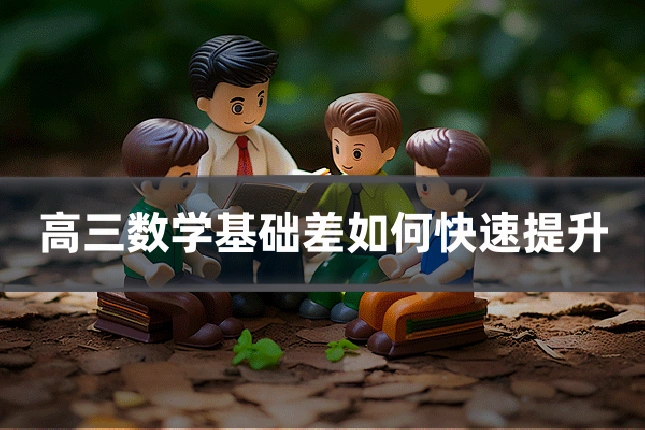高三数学基础差如何快速提升