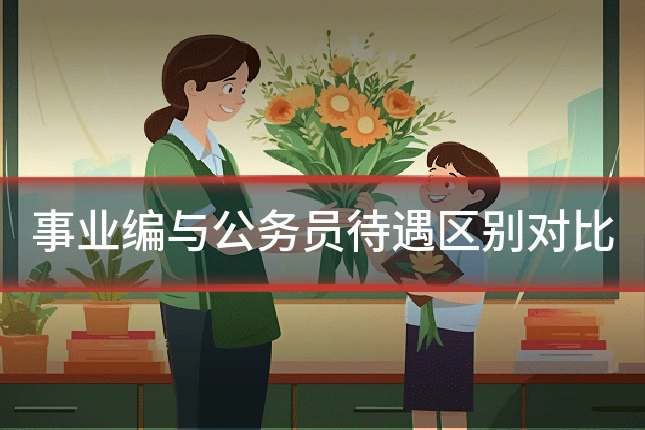 事业编与公务员待遇区别对比