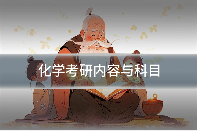 化学考研内容与科目