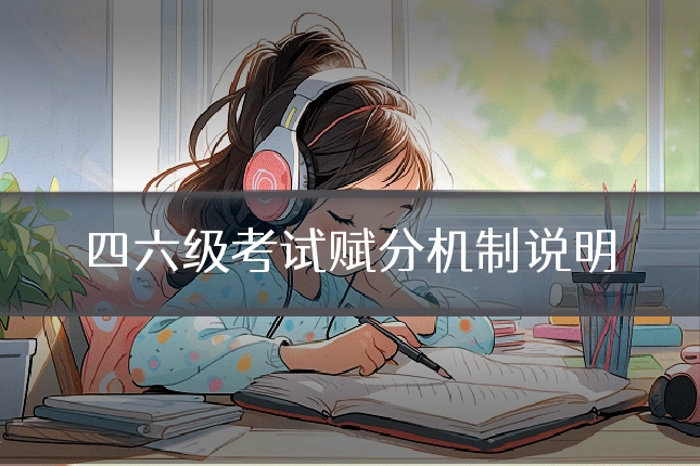 四六级考试赋分机制说明