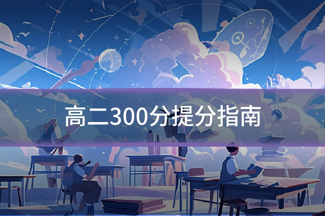 高二300分提分指南