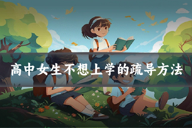 高中女生不想上学的疏导方法