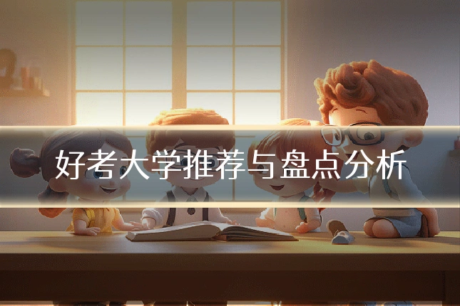 好考大学推荐与盘点分析