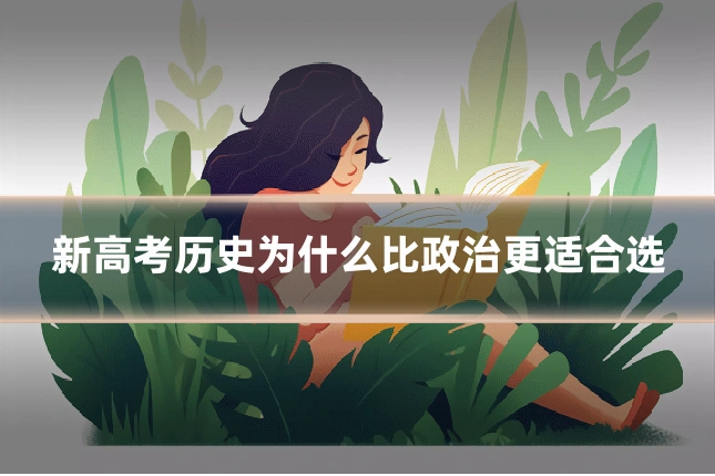 新高考历史为什么比政治更适合选