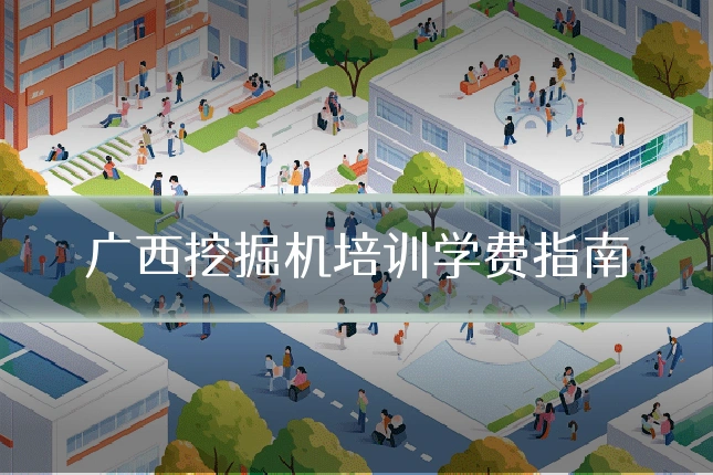广西挖掘机培训学费指南