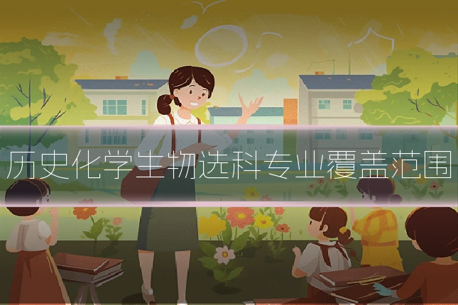 历史化学生物选科专业覆盖范围