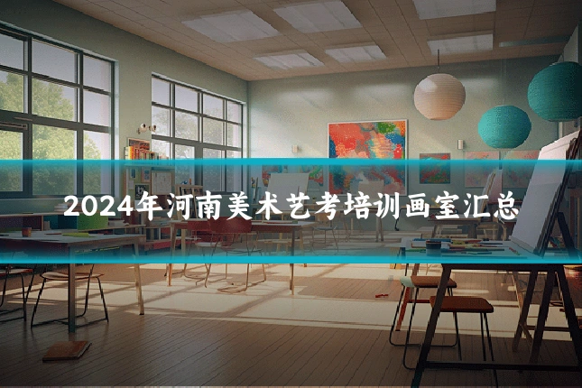 2024年河南美术艺考培训画室汇总